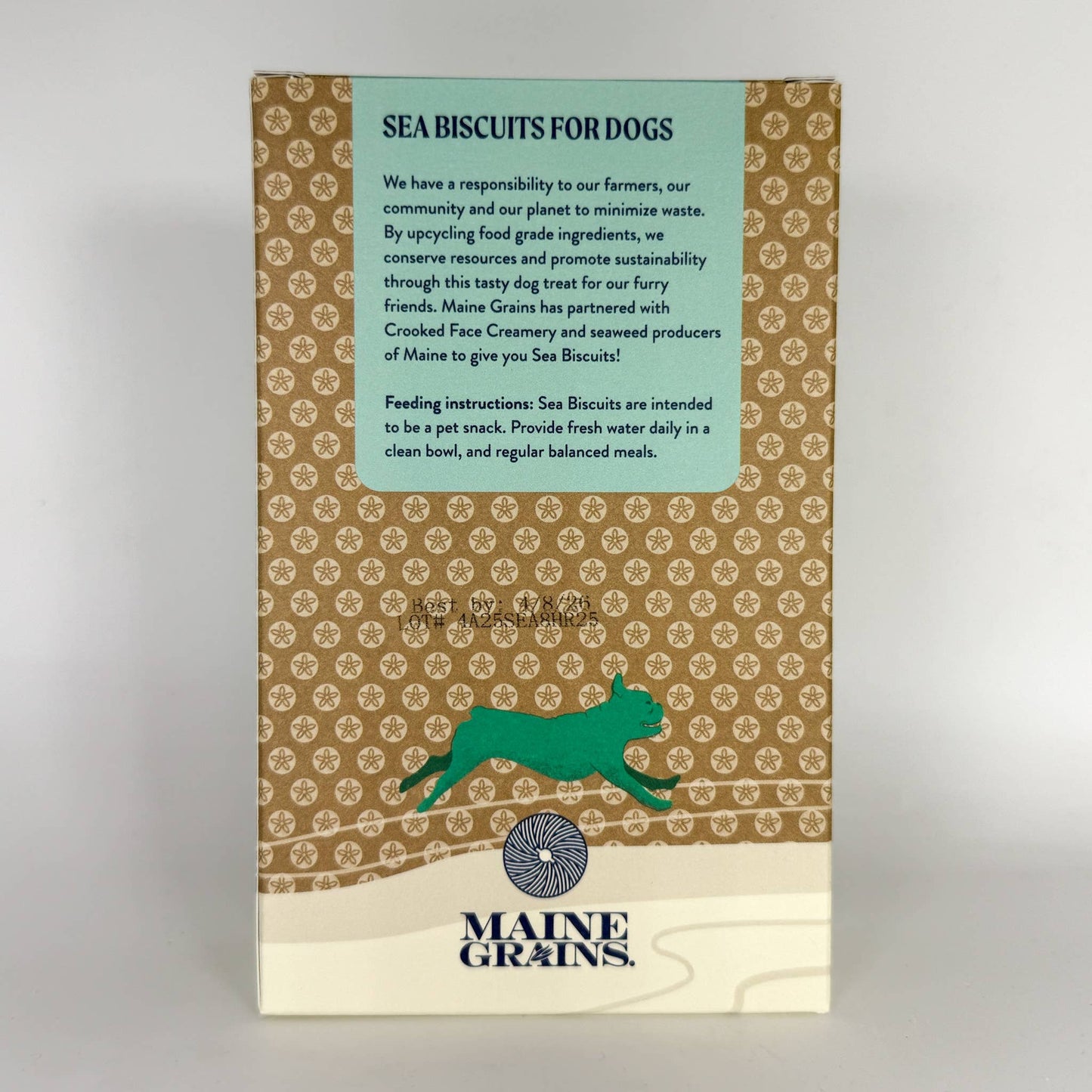 Maine Grains Sea Biscuits for Dogs (30 biscuits)