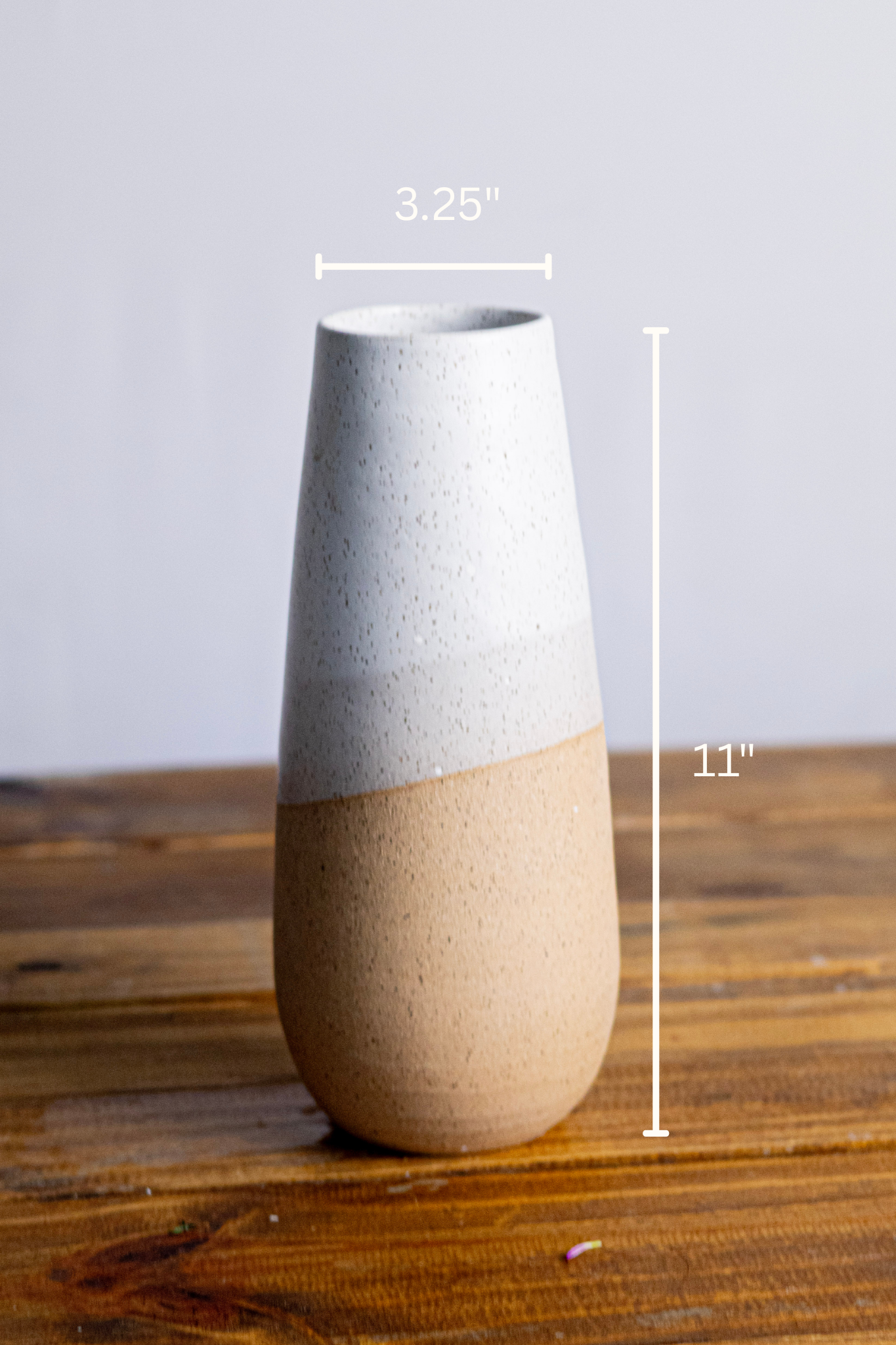 Handmade ceramic Round Bottom vases