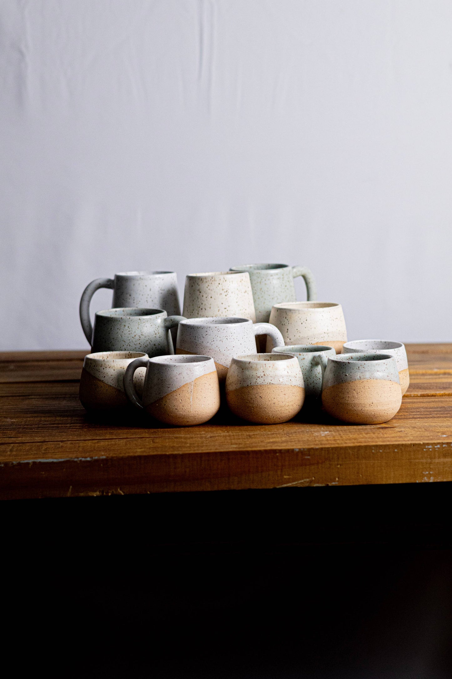 Handmade Espresso Mug/Tea Cup with handle- 4 ounces