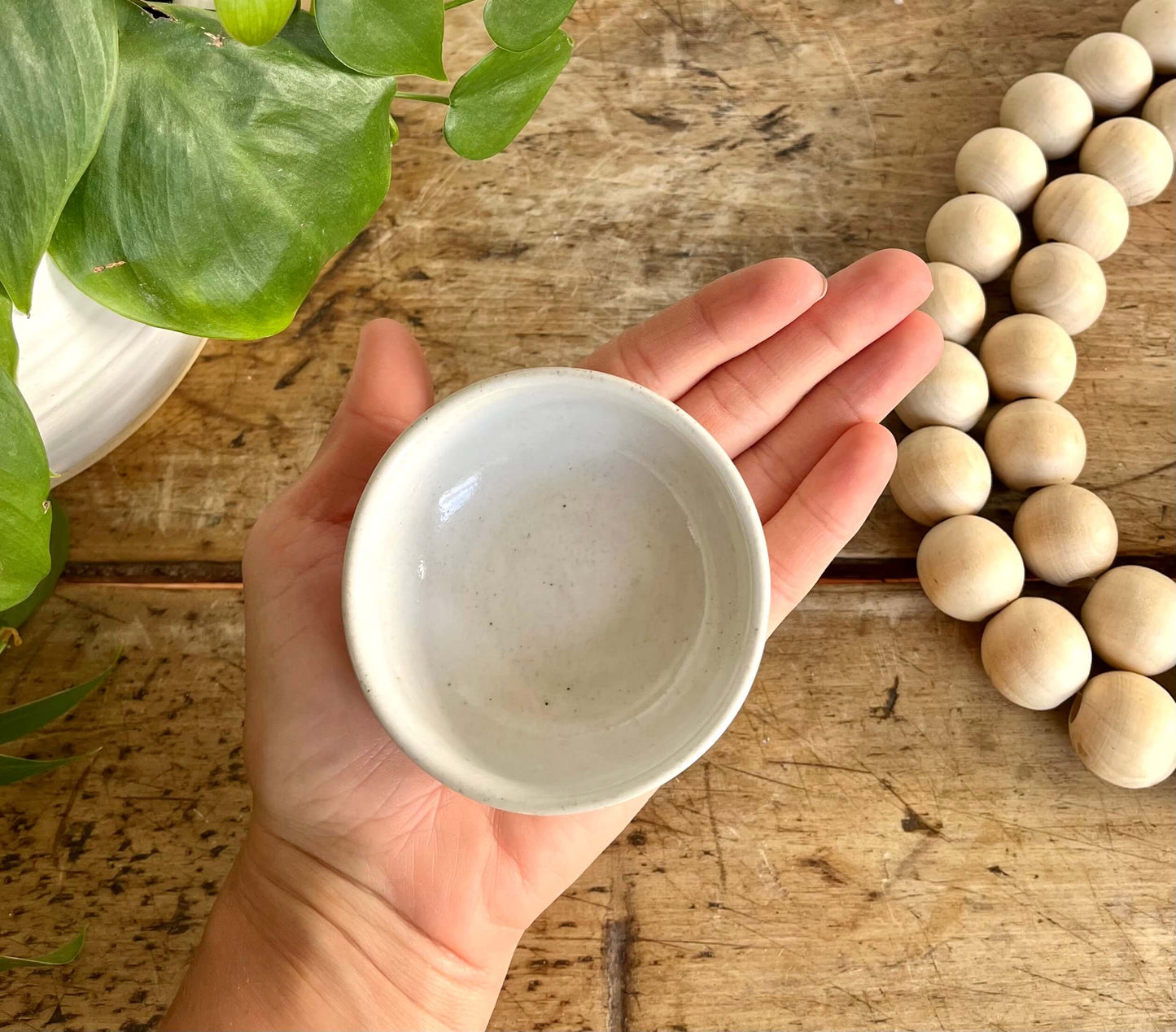 Condiment Bowl, Jewelry Dish (Tiny Bowl) - Coastal Clay Co.