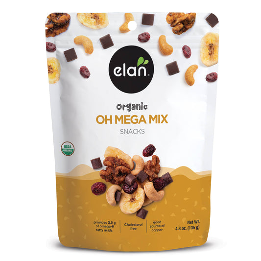 Organic Oh Mega Mix Nuts, Snacks, Gluten Free