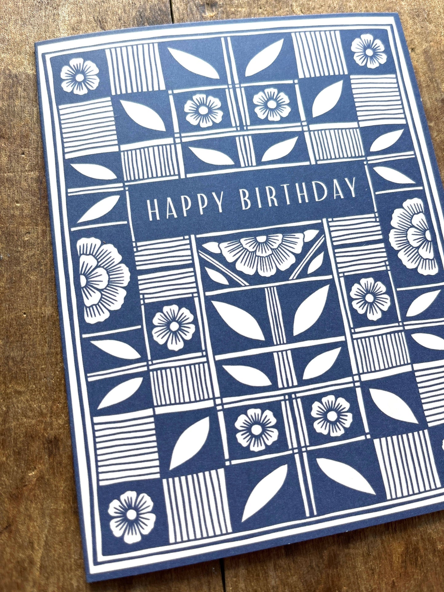 Greeting Card "Happy Birthday,"