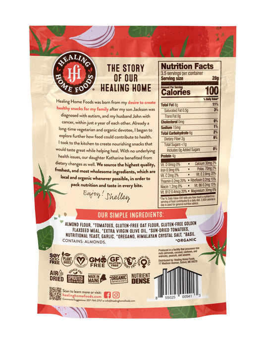 Crackers, Pizza Thins Air-Dried (3.5 oz) - Healing Home Foods
