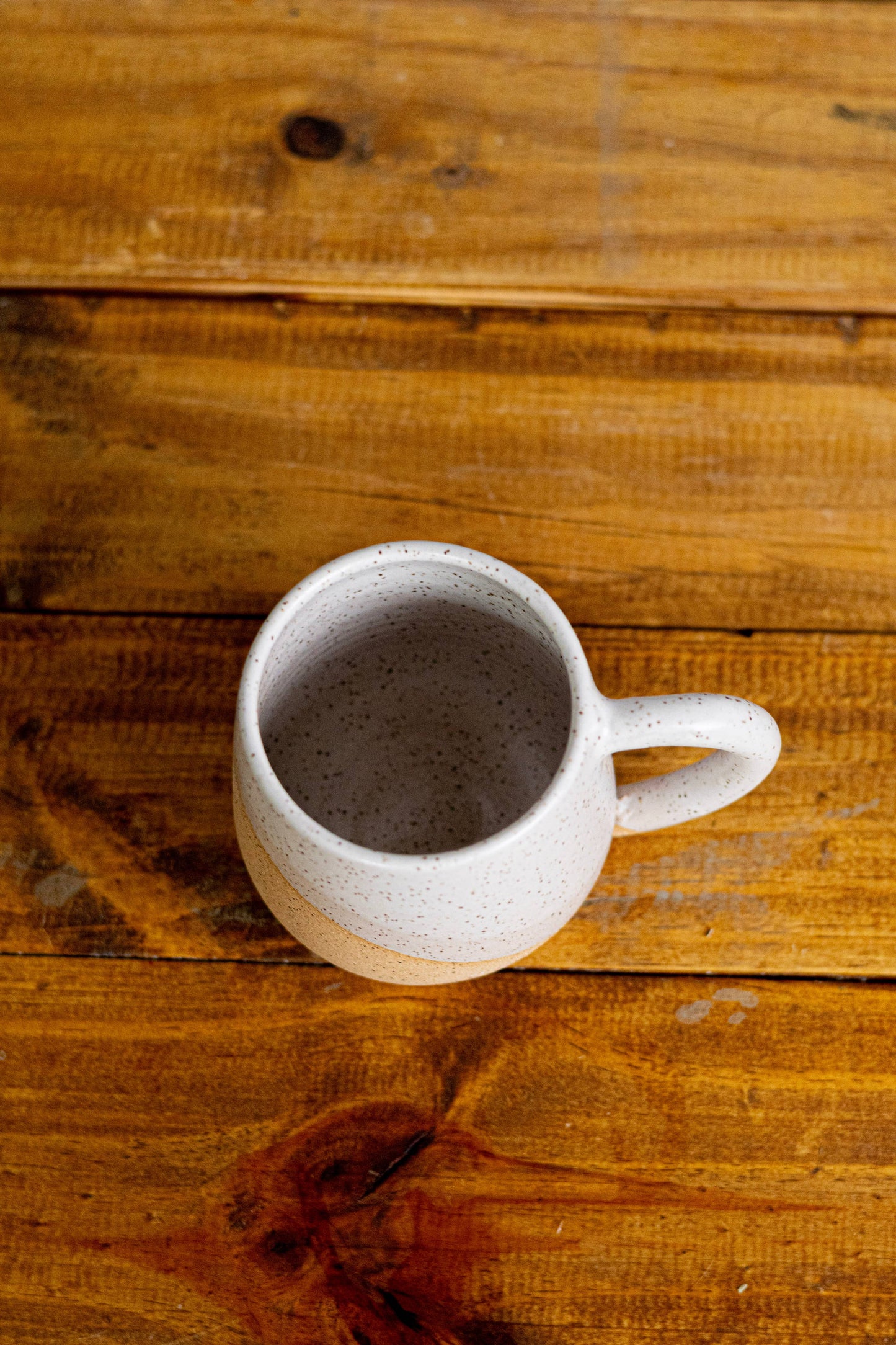 Ceramic Round-Bottom Coffee Mug - 12 ounce