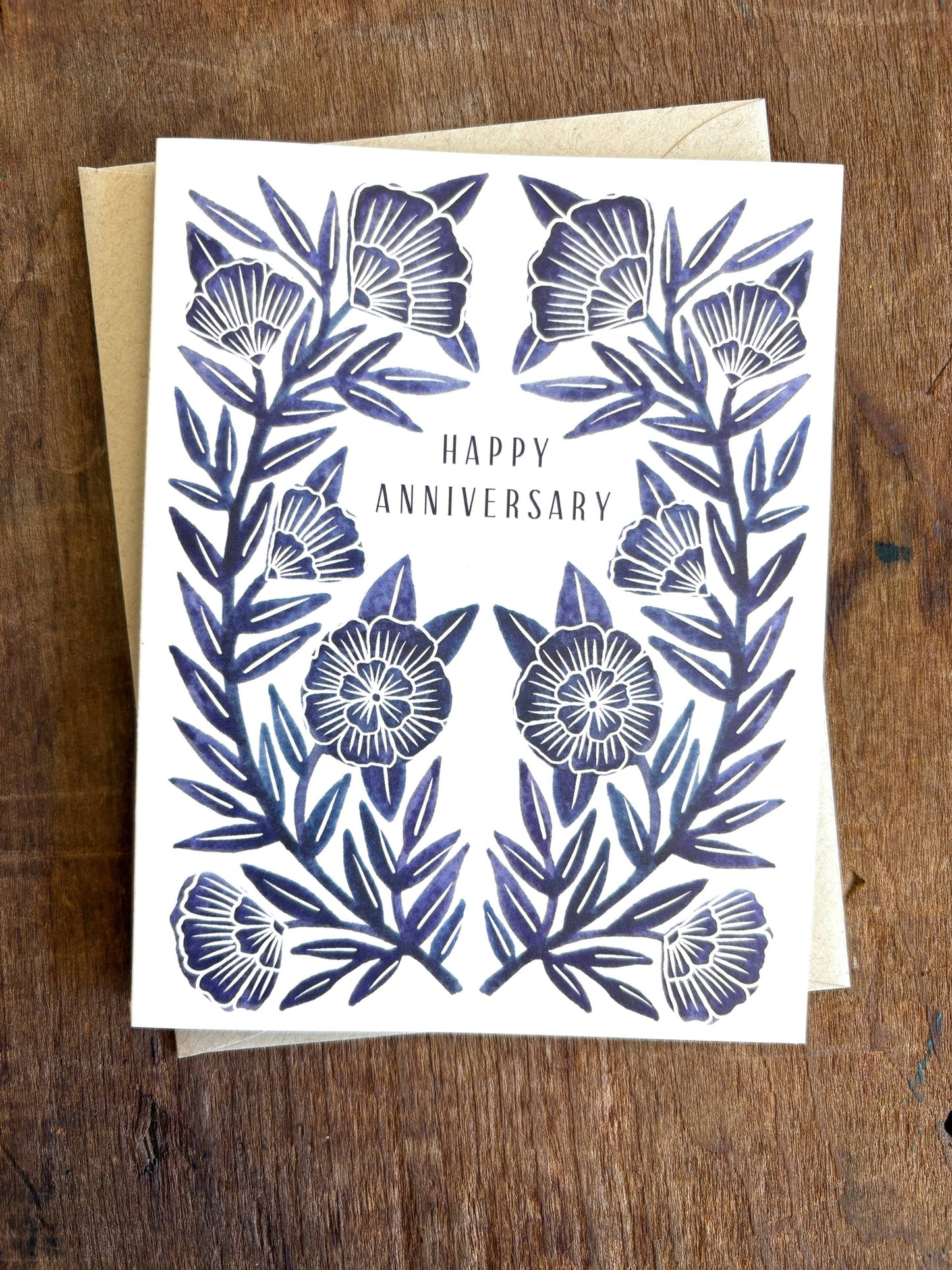 Greeting Card- "Happy Anniversary"