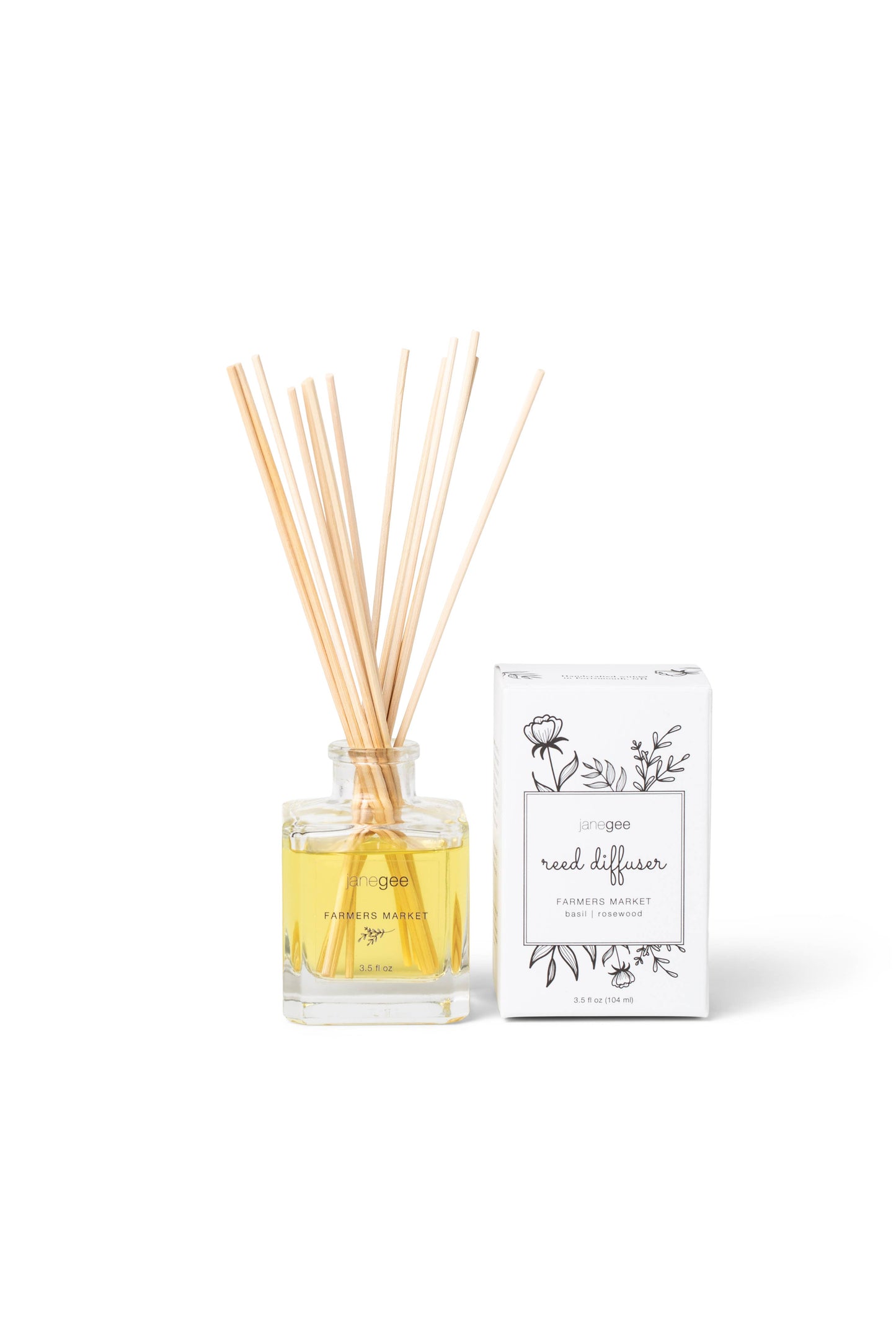 Reed Diffuser - Farmers Market, All-Natural