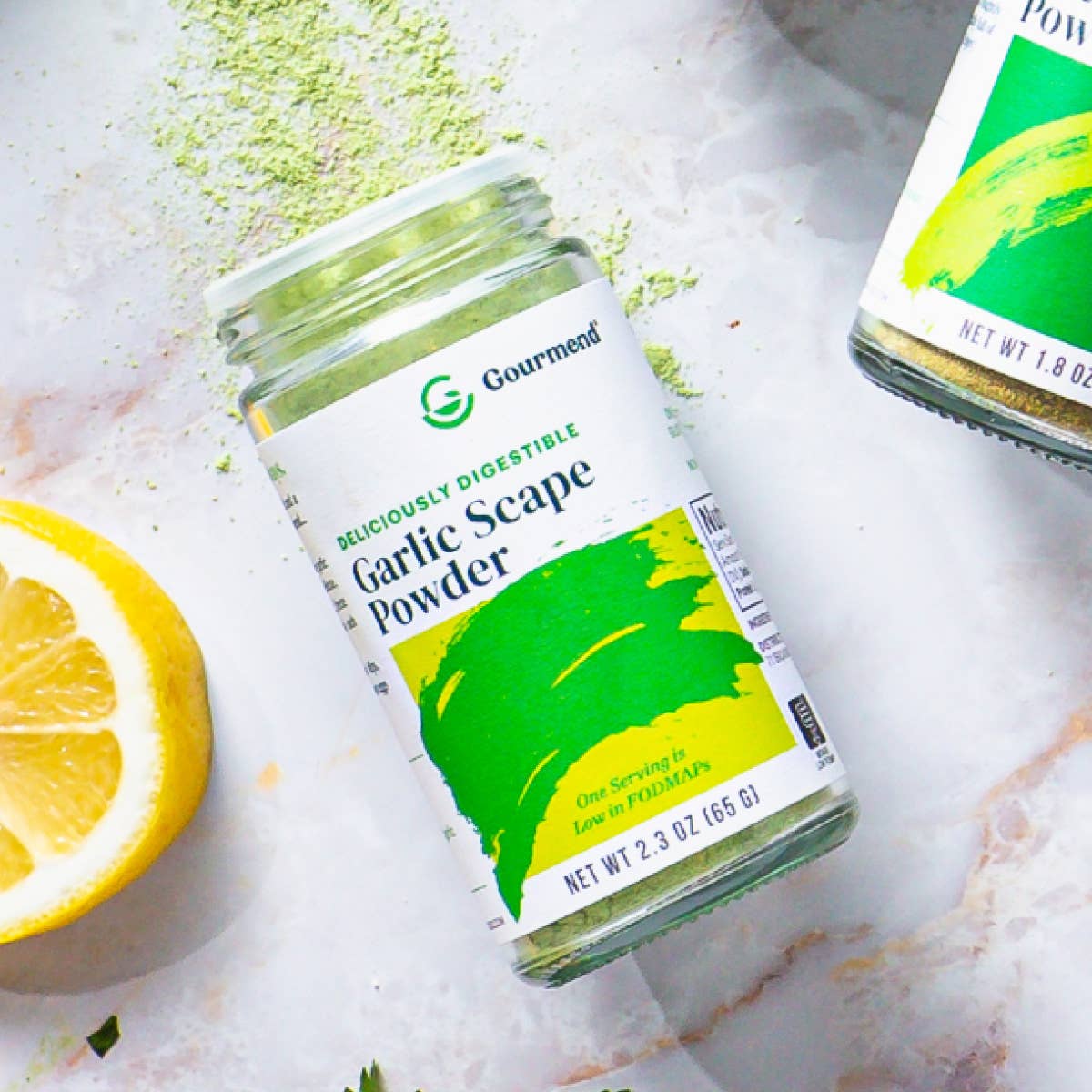 Gourmend Foods - Garlic Scape Powder (Organic, Low FODMAP, Single Origin)
