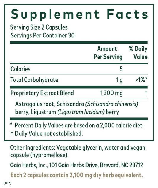 3-in-1 Immune Formula (60 liquid phyto-caps)