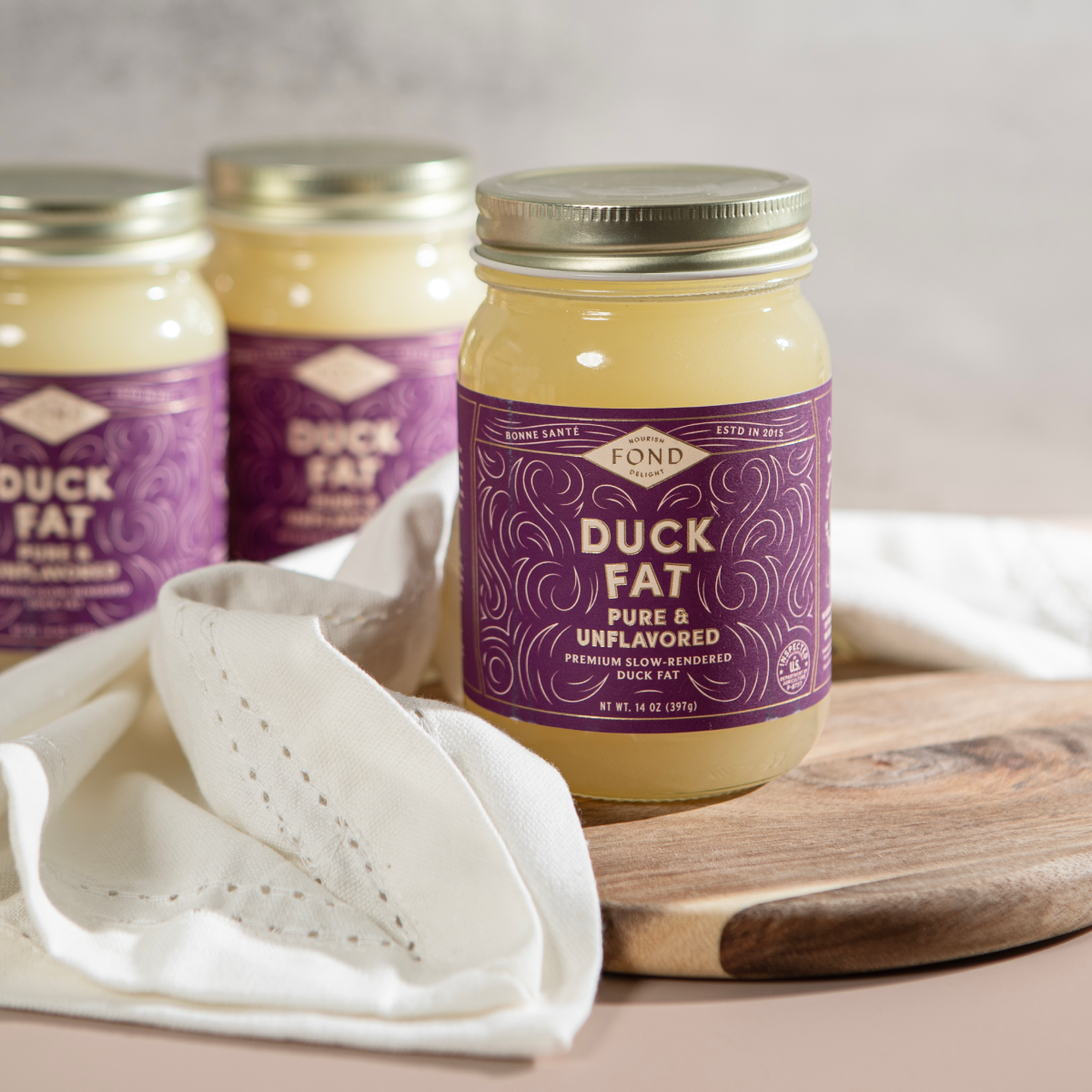 Fond Regenerative - Pure & Unflavored Duck Fat