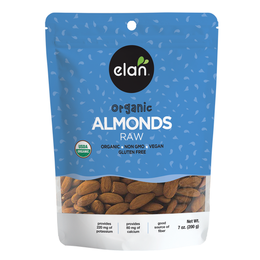 Organic Raw Almonds, Nuts, Snacks, Gluten Free