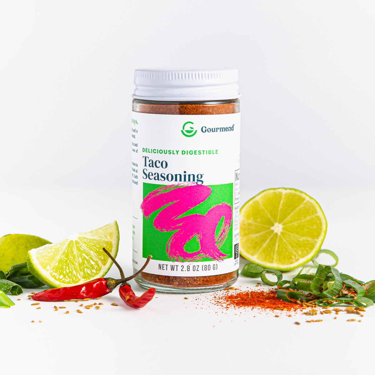 Gourmend Foods - Taco Seasoning (Low FODMAP, Single Origin Spices)