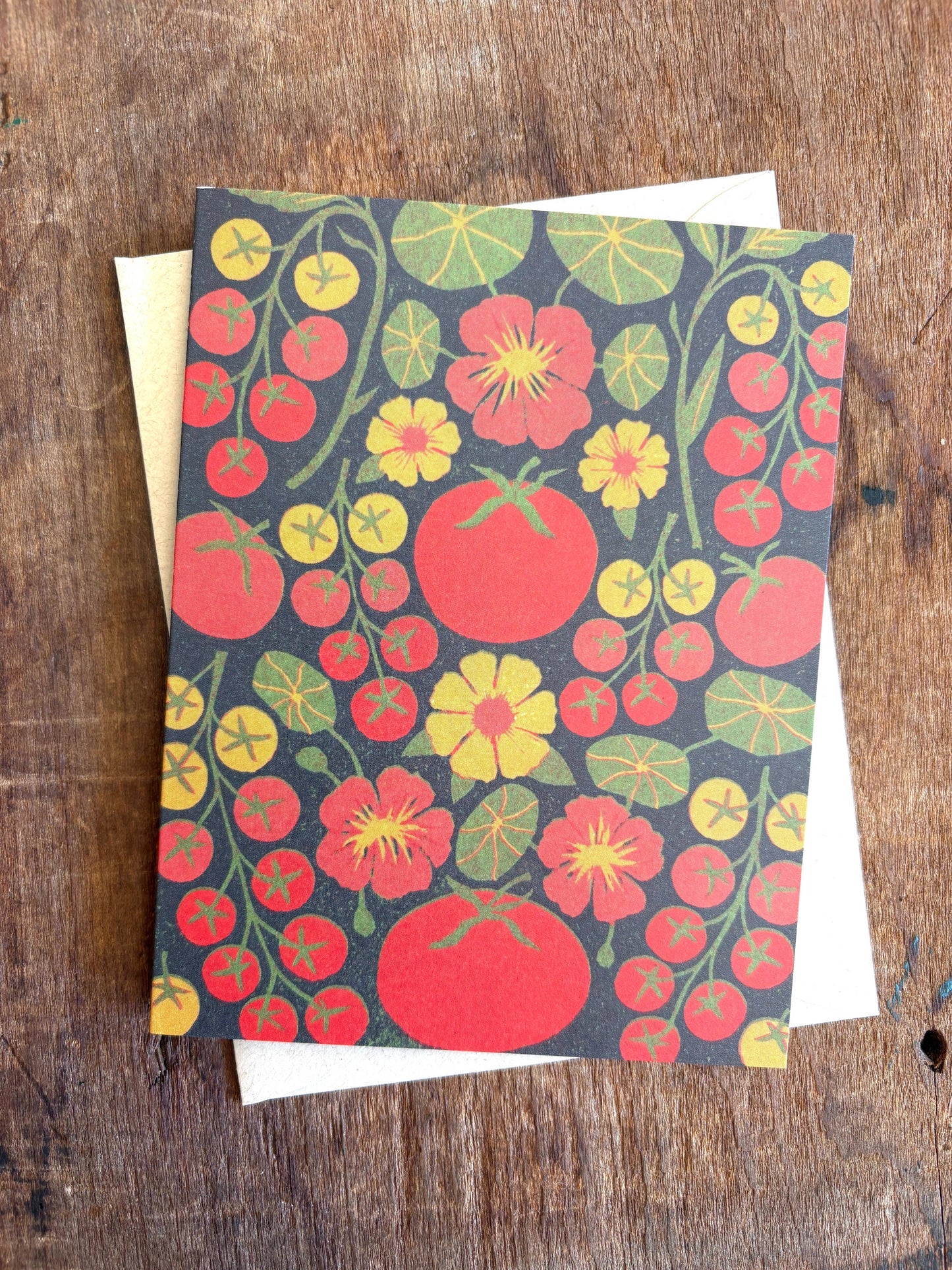 Greeting Card - Tomatoes Blank Greeting Card