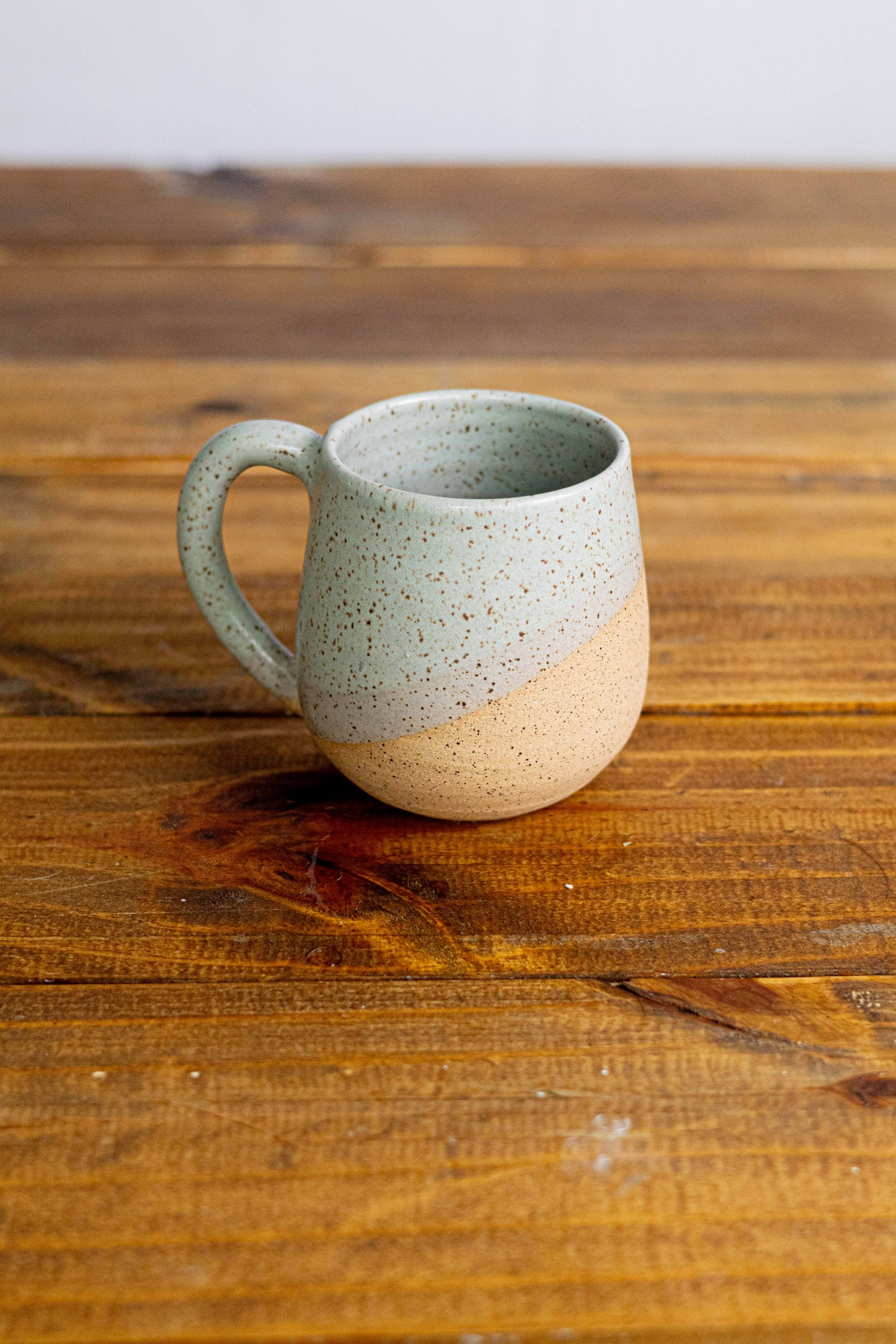 Ceramic Round-Bottom Coffee Mug - 12 ounce