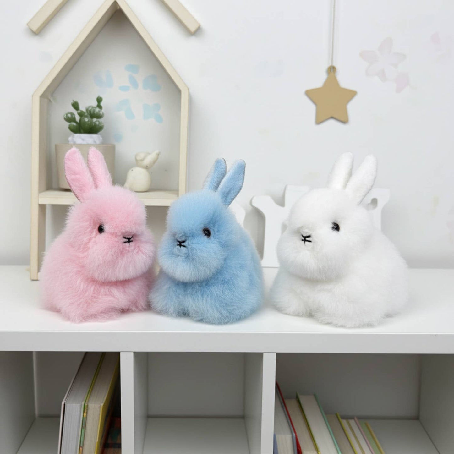 NEW! Fantasy Alpaca Stuffed Animal - Bunny - Micro 6"