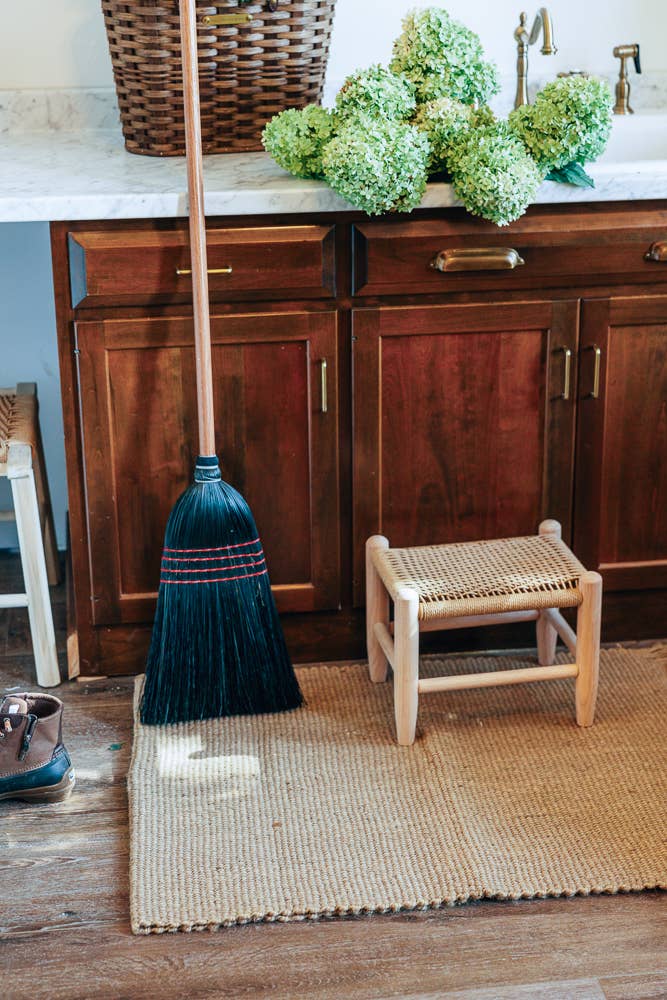 Amish Handmade Broom | Natural Straw Everyday Cleaning Tool