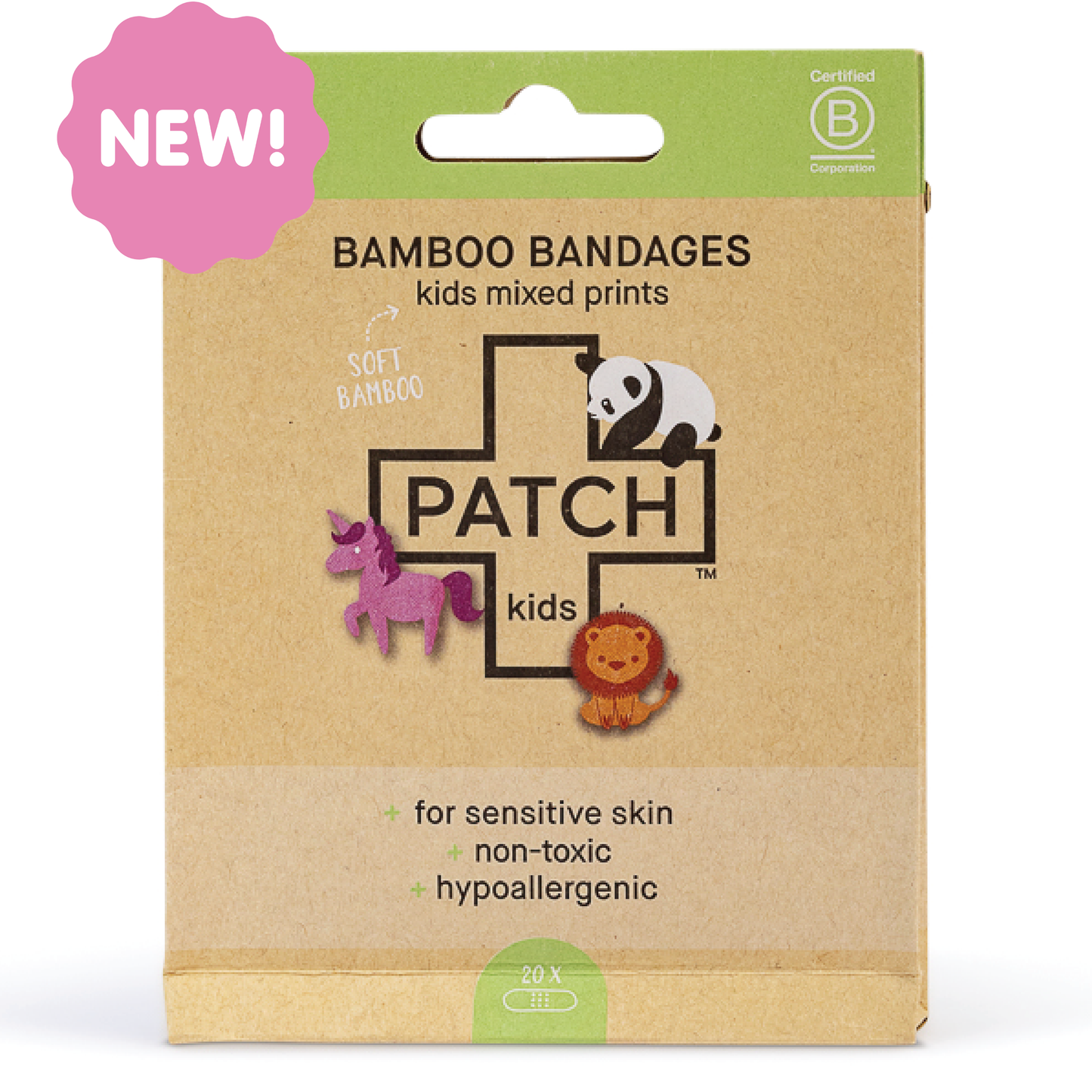 PATCH - Eco First Aid - Patch Kids Mixed Prints Pack
