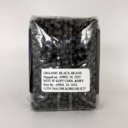 Maine Grains Organic Black Beans (1 lb)