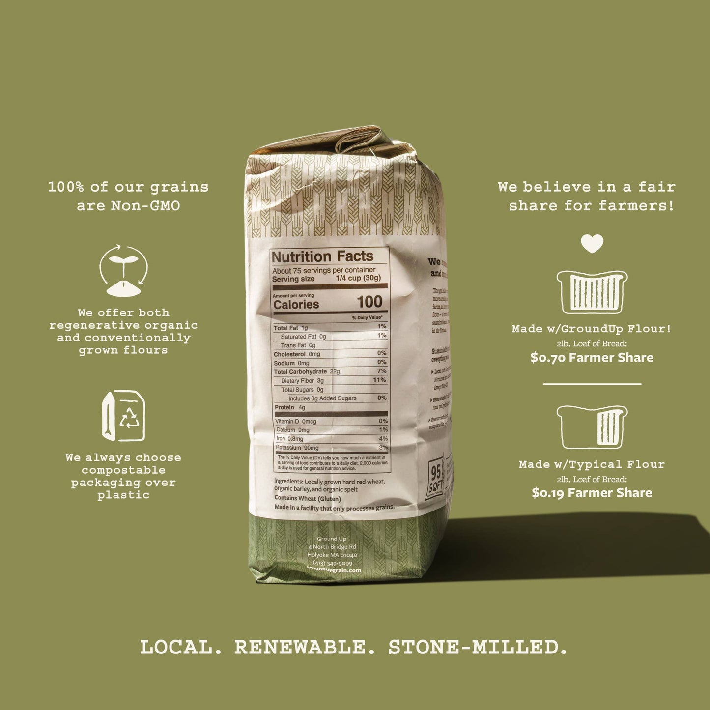 Ancient Grains Bread Flour (5 lb)