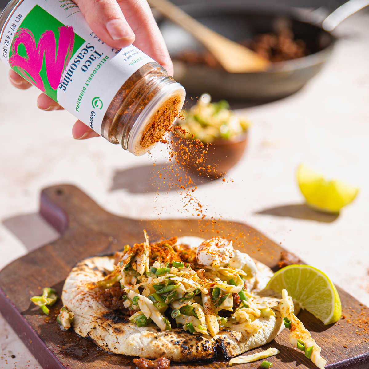 Gourmend Foods - Taco Seasoning (Low FODMAP, Single Origin Spices)
