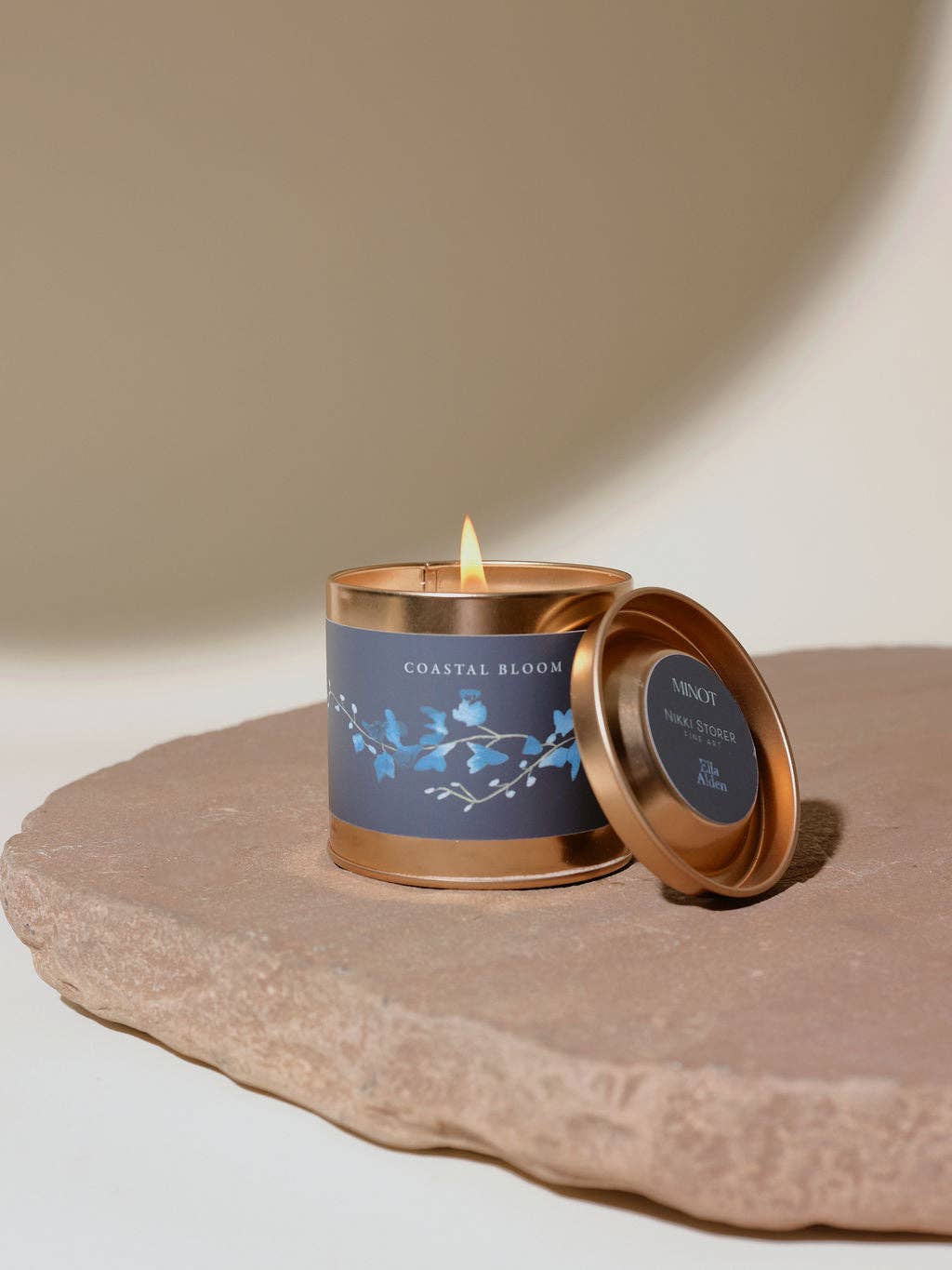 Minot - Coastal Bloom - Luxury Non-toxic Soy Candle