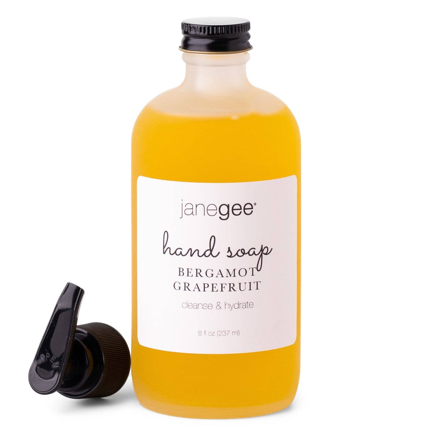 Hand Soap - Liquid, Bergamot Grapefruit (8 fl oz)