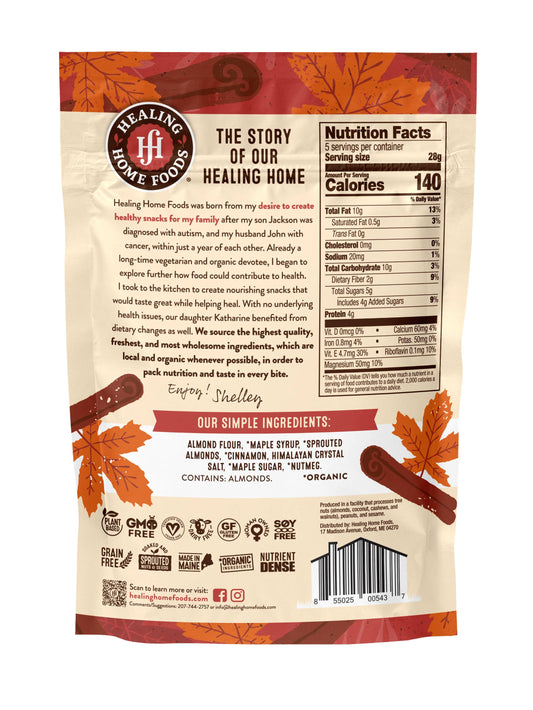 Grahams, Baked Maple Cinnamon (5 oz) - Healing Home Foods