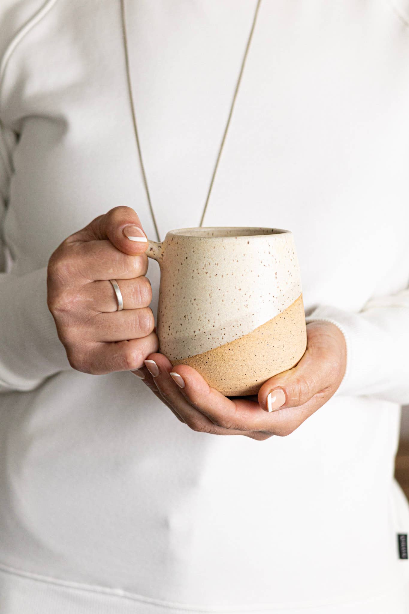 Ceramic Round-Bottom Coffee Mug - 12 ounce
