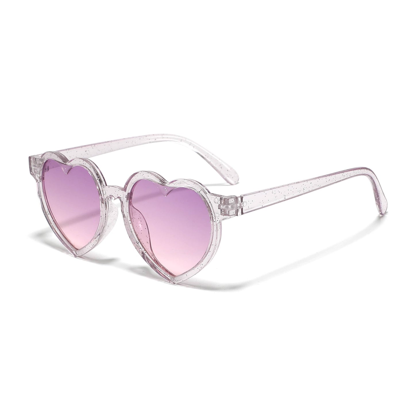 Boho + Babe - Baby and Toddler Heart Sunglasses: Purple