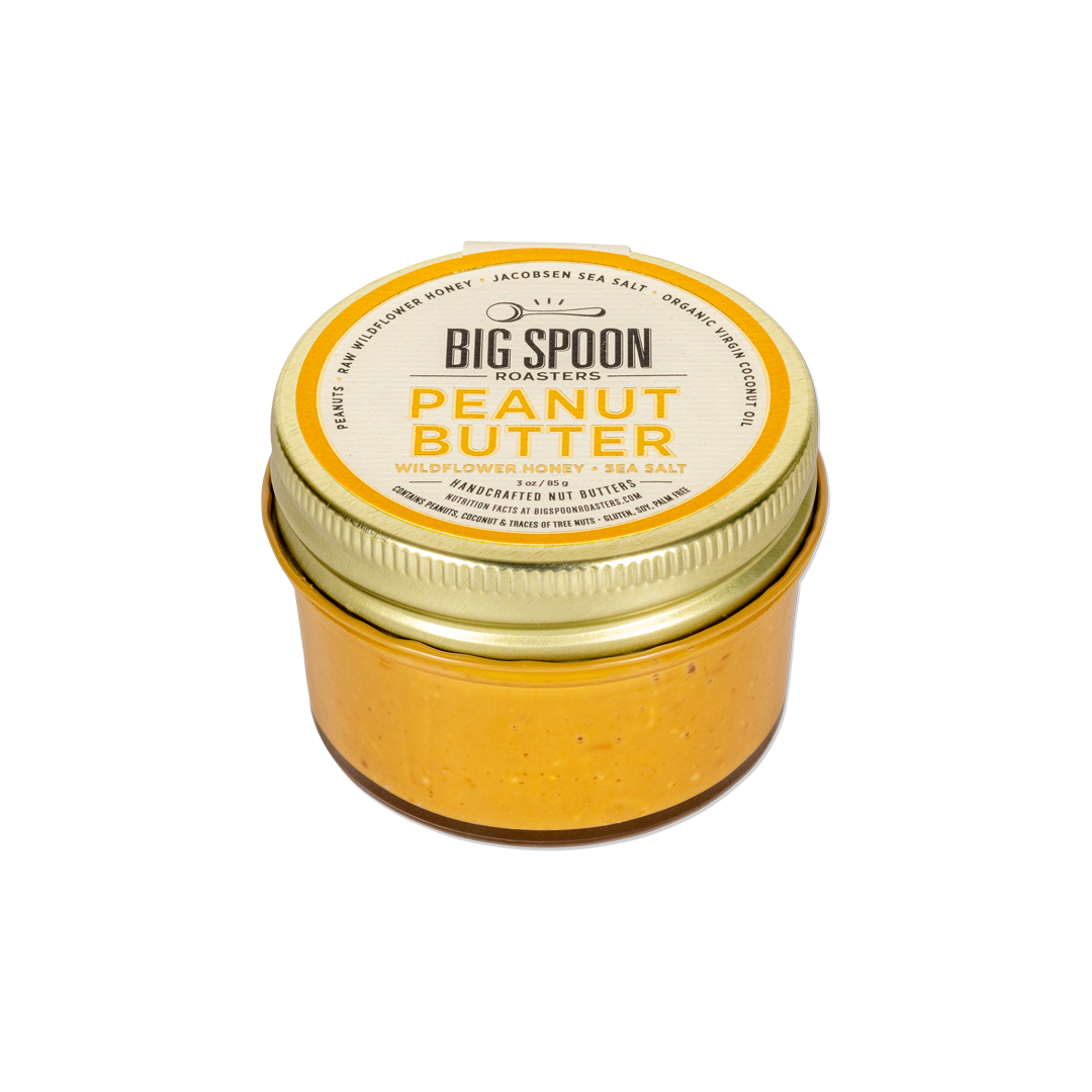 Big Spoon Roasters - Peanut Butter with Wildflower Honey: 13oz Jar