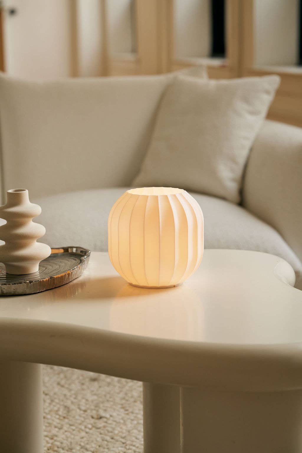 Humber - Mini Lantern Portable Lamp, Wireless and Rechargeable: Warm White