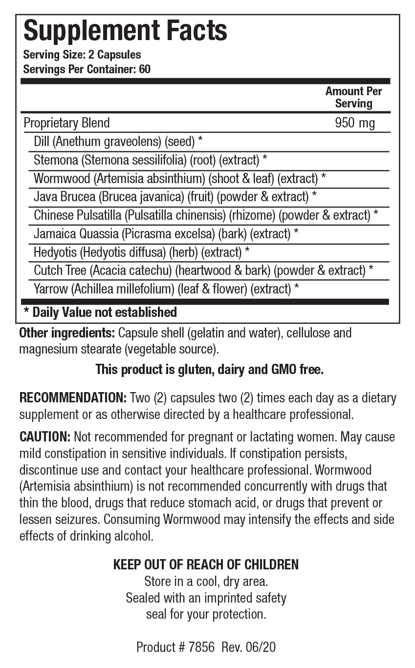 Dysbiocide, Microbiome Support (120 caps) - Biotics Research