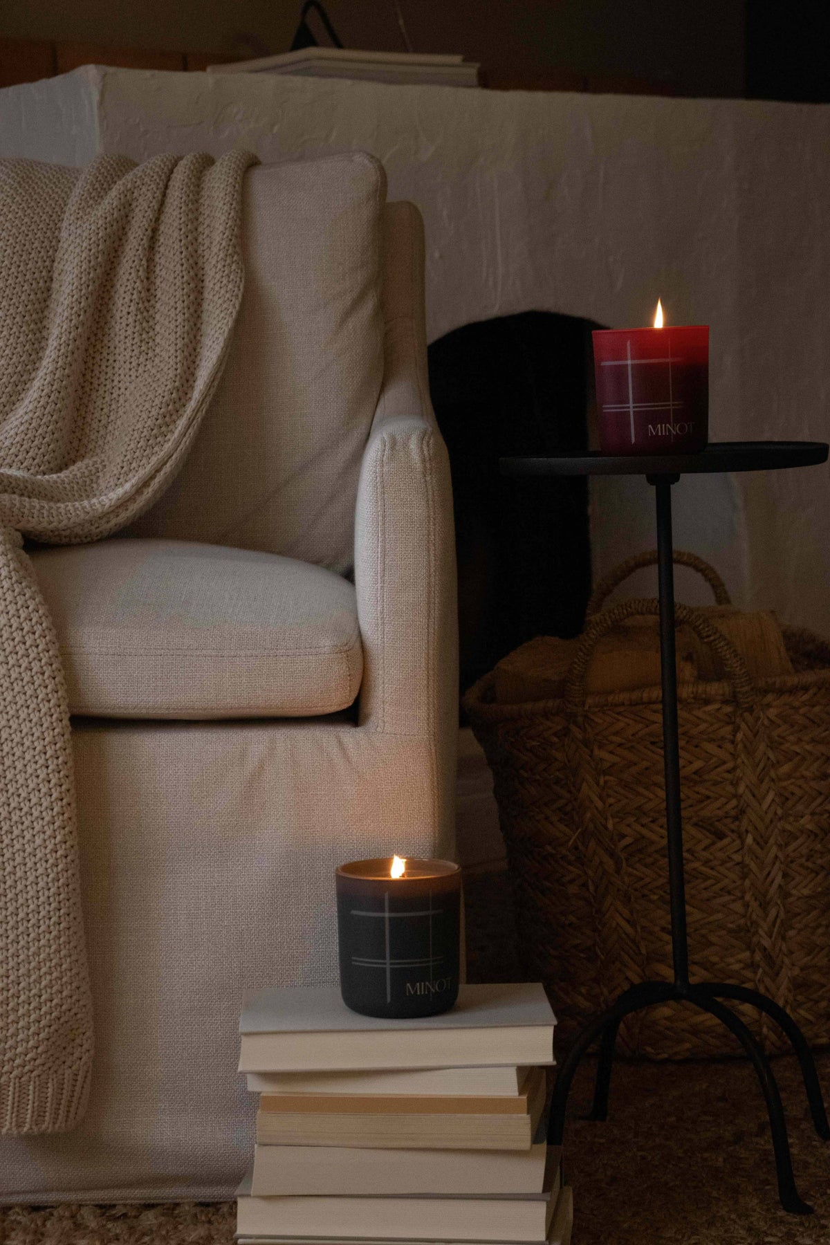 Glow - Luxury Non-toxic Soy Winter Candle, 12 oz.