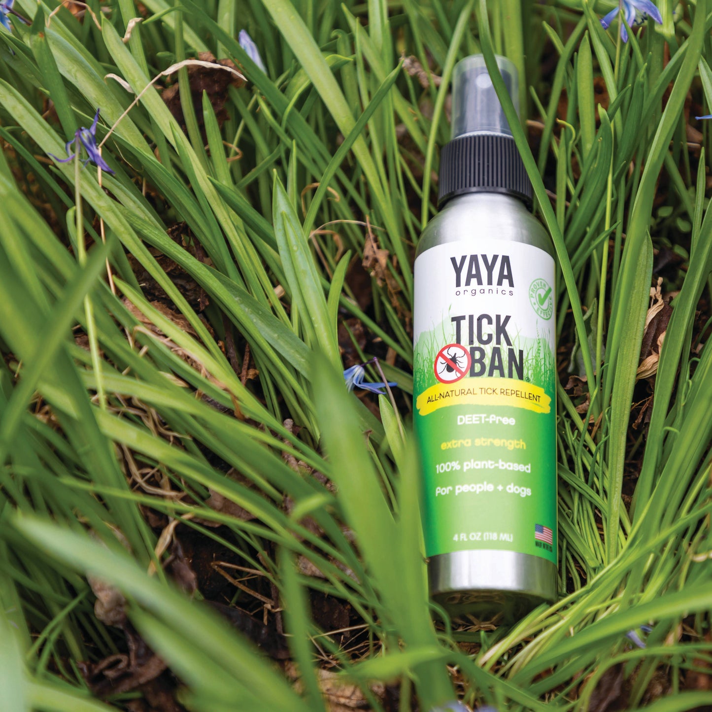 YAYA Organics - Tick Ban All-Natural Tick Repellent - 4 oz.
