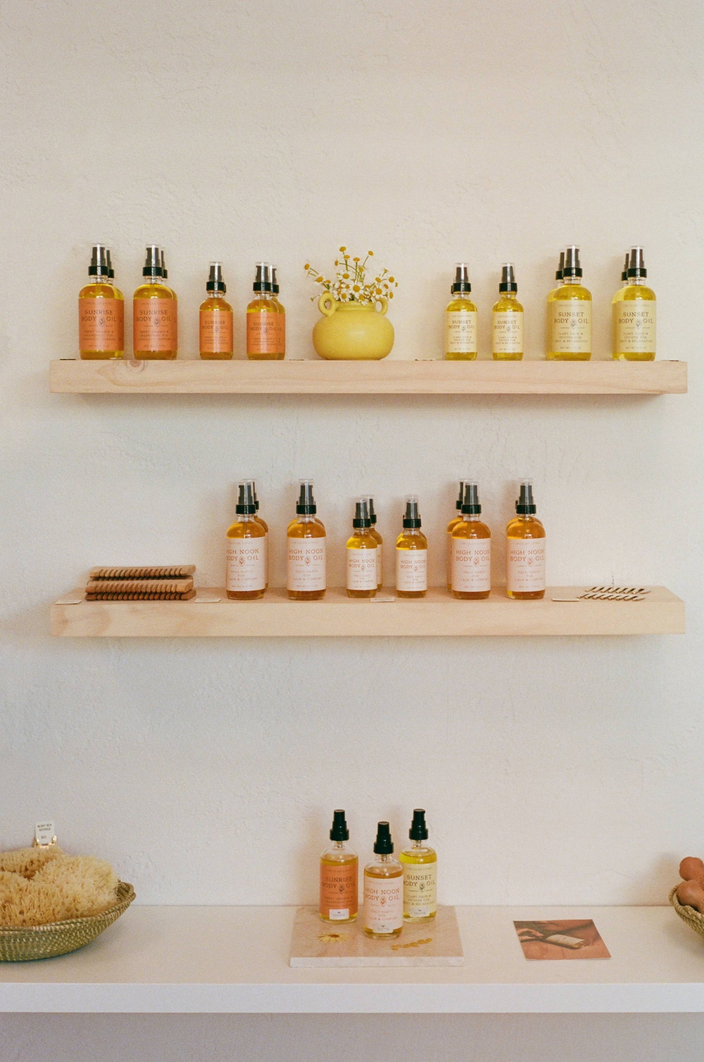 High Noon Body Oil, Palo Santo: Pump Top (Reusable) 4 fl oz