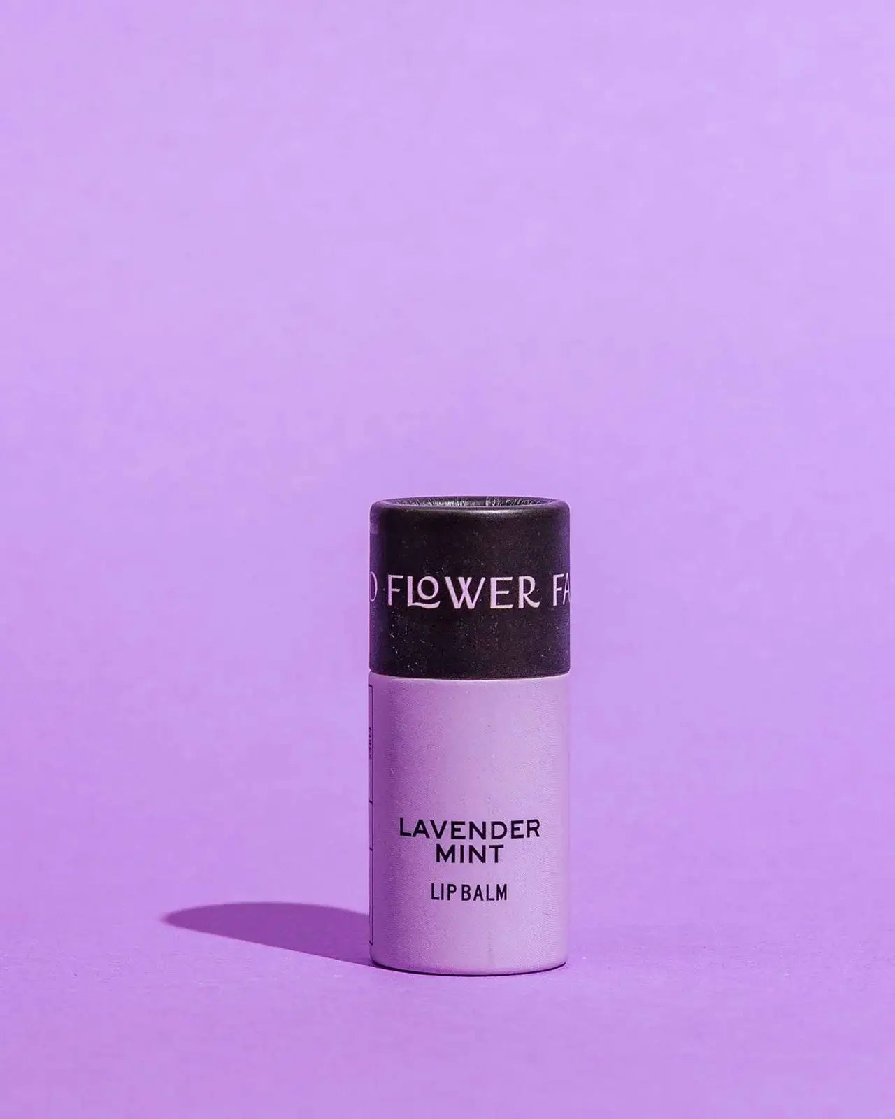 Good Flower Farm - Lavender Mint Organic Lip Balm / 0.3 oz Biodegradable Tube