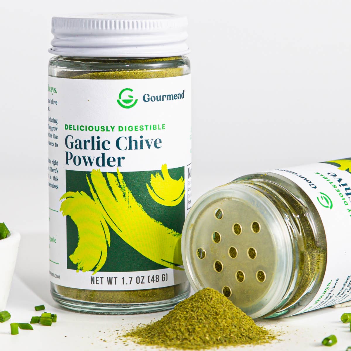 Gourmend Foods - Garlic Chive Powder (Organic, Low FODMAP, Single Origin)