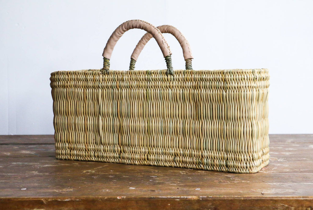 Medina - Garden Trug Basket, Brown: Natural