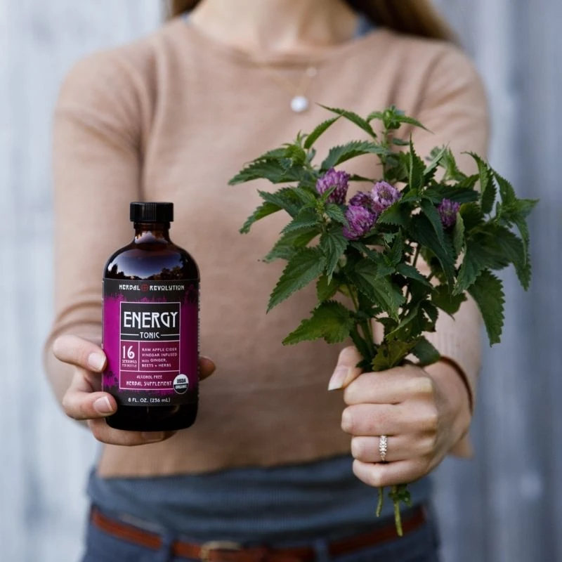 Energy Tonic - Raw ACV w/Mother, Beets, Daily Energy Support (8 fl oz)