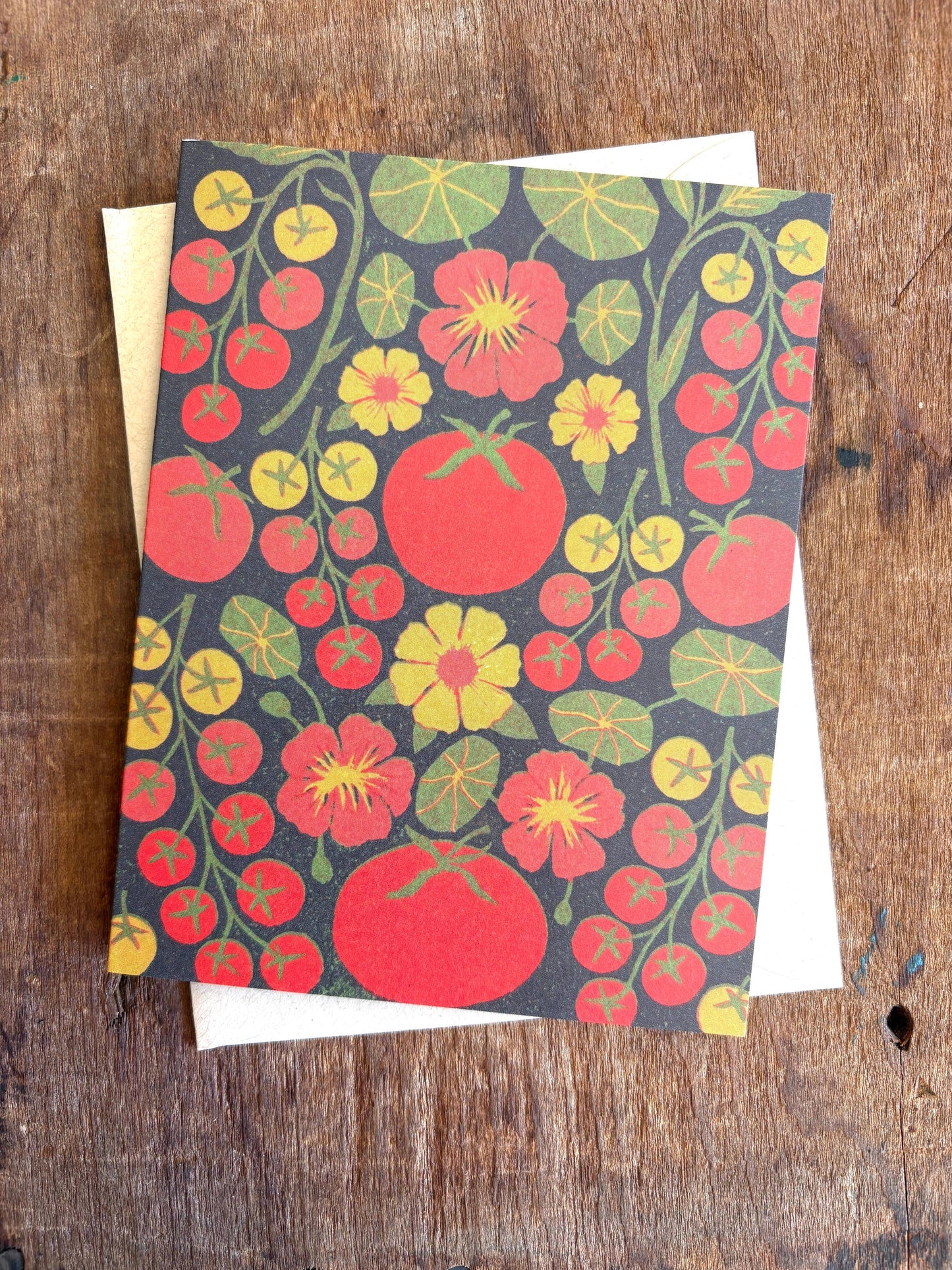 Greeting Card - Tomatoes Blank Greeting Card