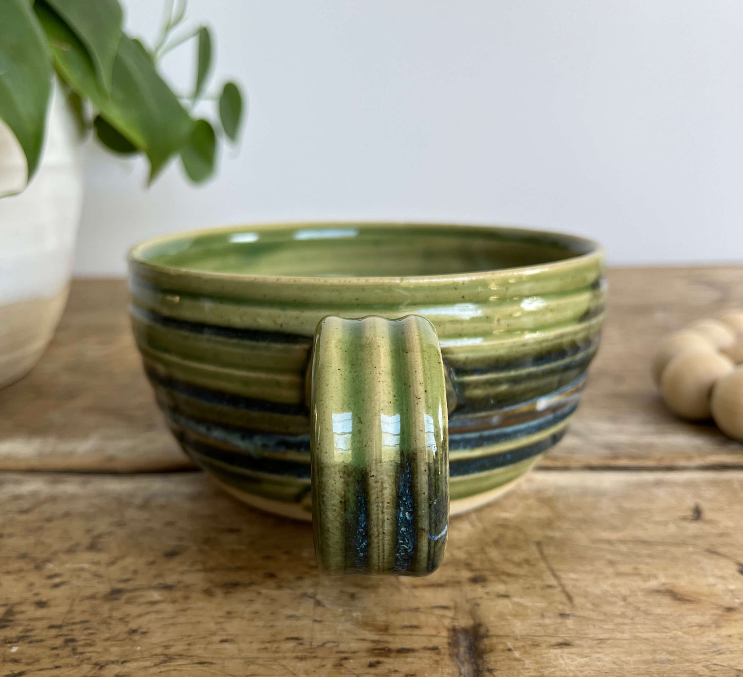 Soup Mug Cappuccino Cup Bowl with Handle