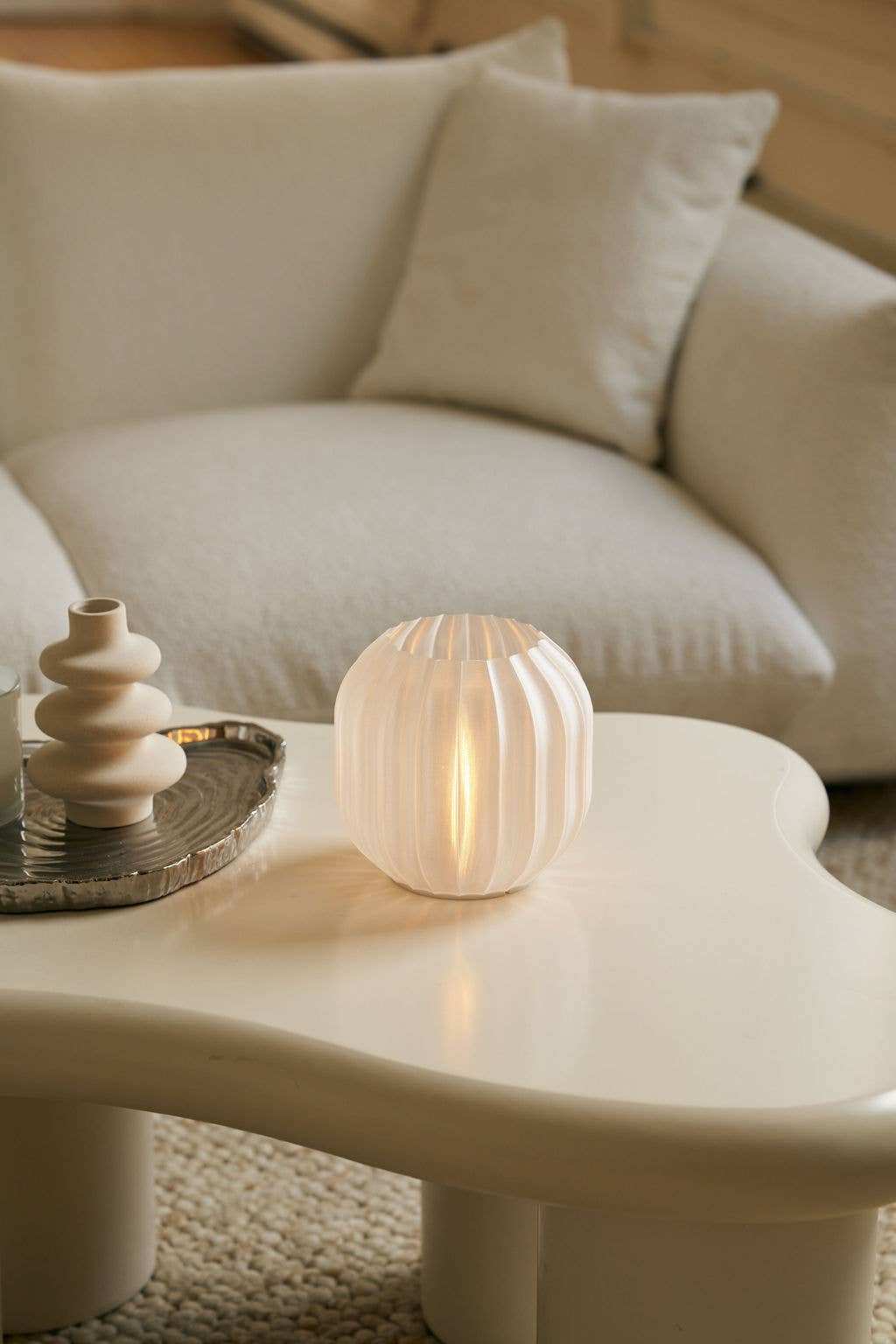 Humber - Mini Lantern Portable Lamp, Wireless and Rechargeable: Warm White