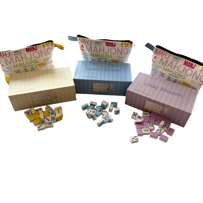 Mahjong Studios - Mahjong Studios – American Mahjong Tile Set Ocean Bloom: Ocean Bloom