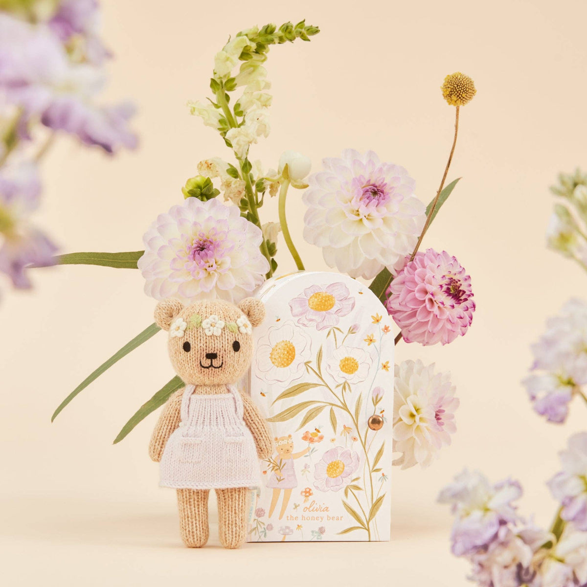 cuddle+kind - Tiny Olivia the honey bear, gives 10 meals
