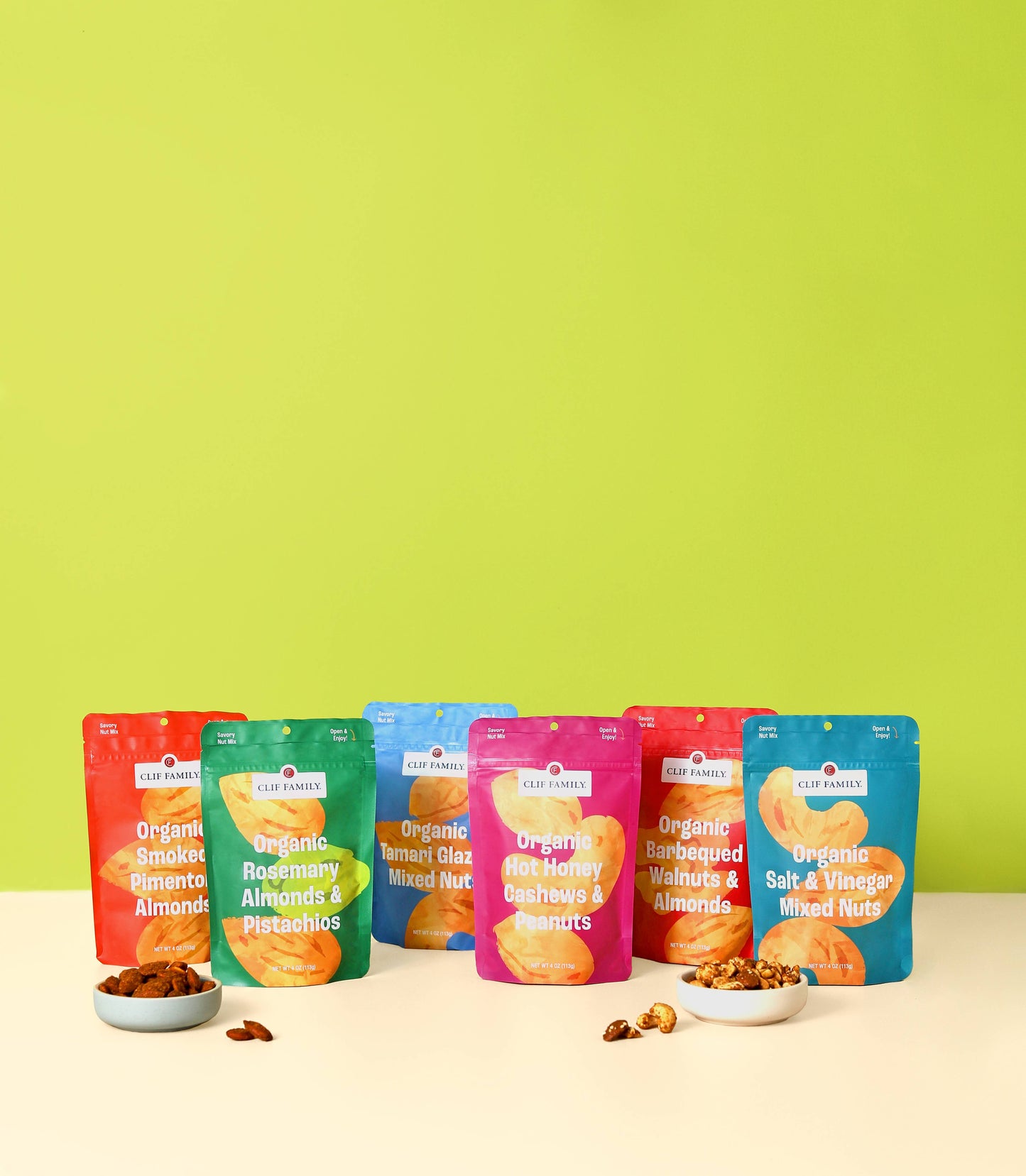Organic Salt & Vinegar Mixed Nuts - Gluten Free