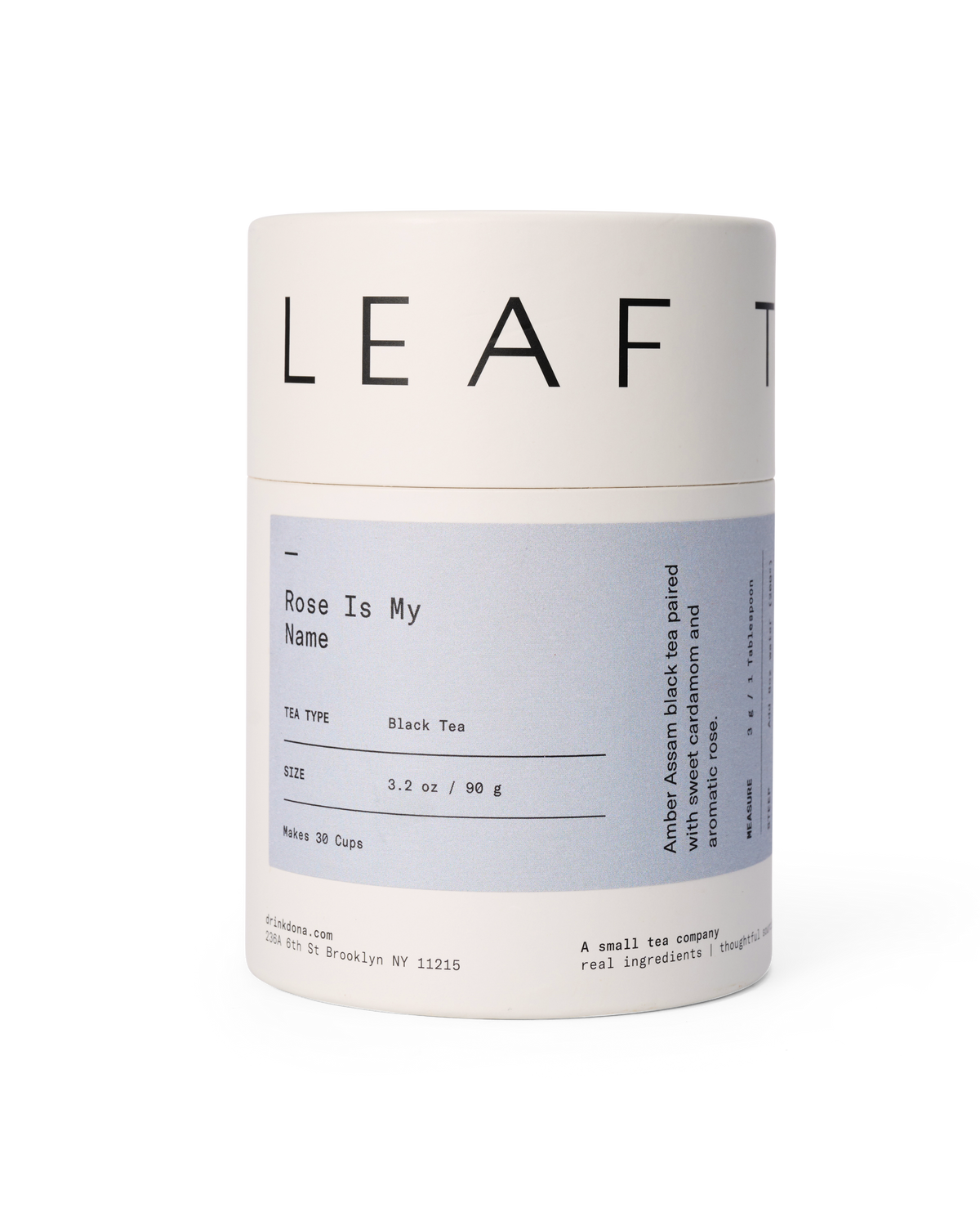 Loose Leaf Black Tea- Rose is my Name