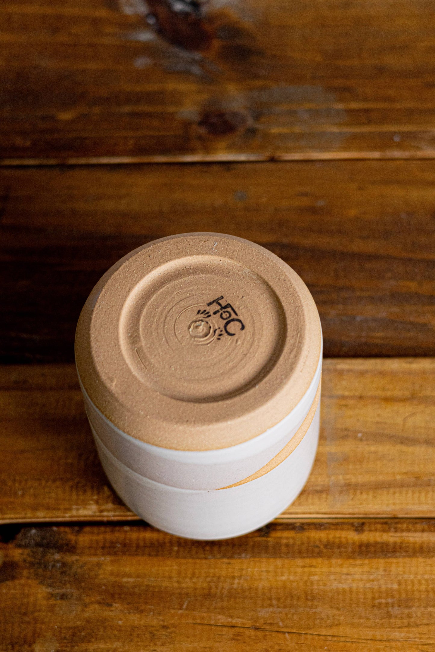 Handmade Criss-Cross Utensil Holder – Ceramic Crock
