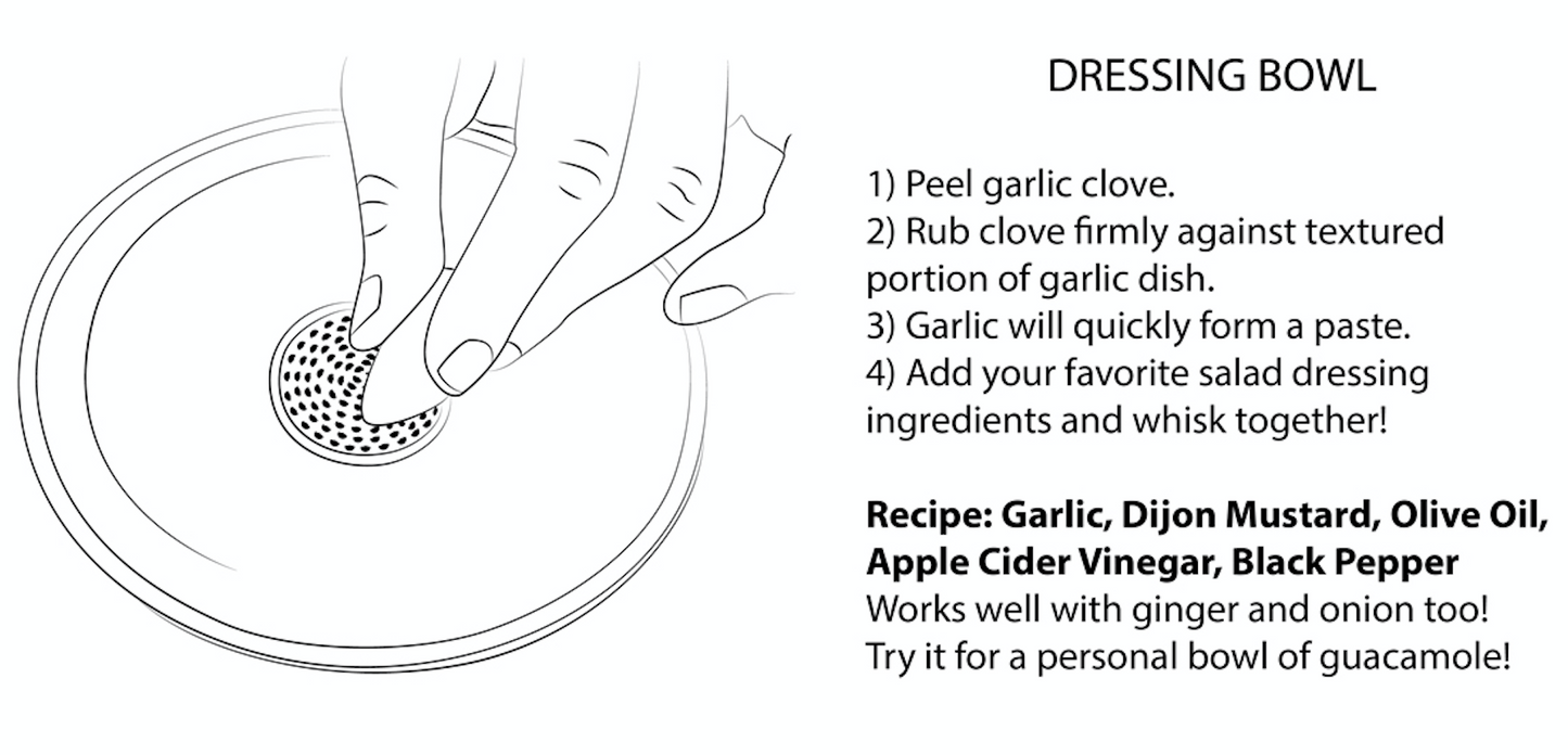 Salad Dressing Bowl