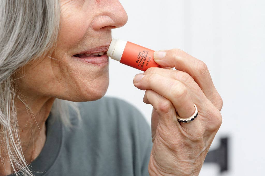 Good Flower Farm - Blood Orange & Grapefruit Lip Balm/0.3 oz Biodegradable Tube