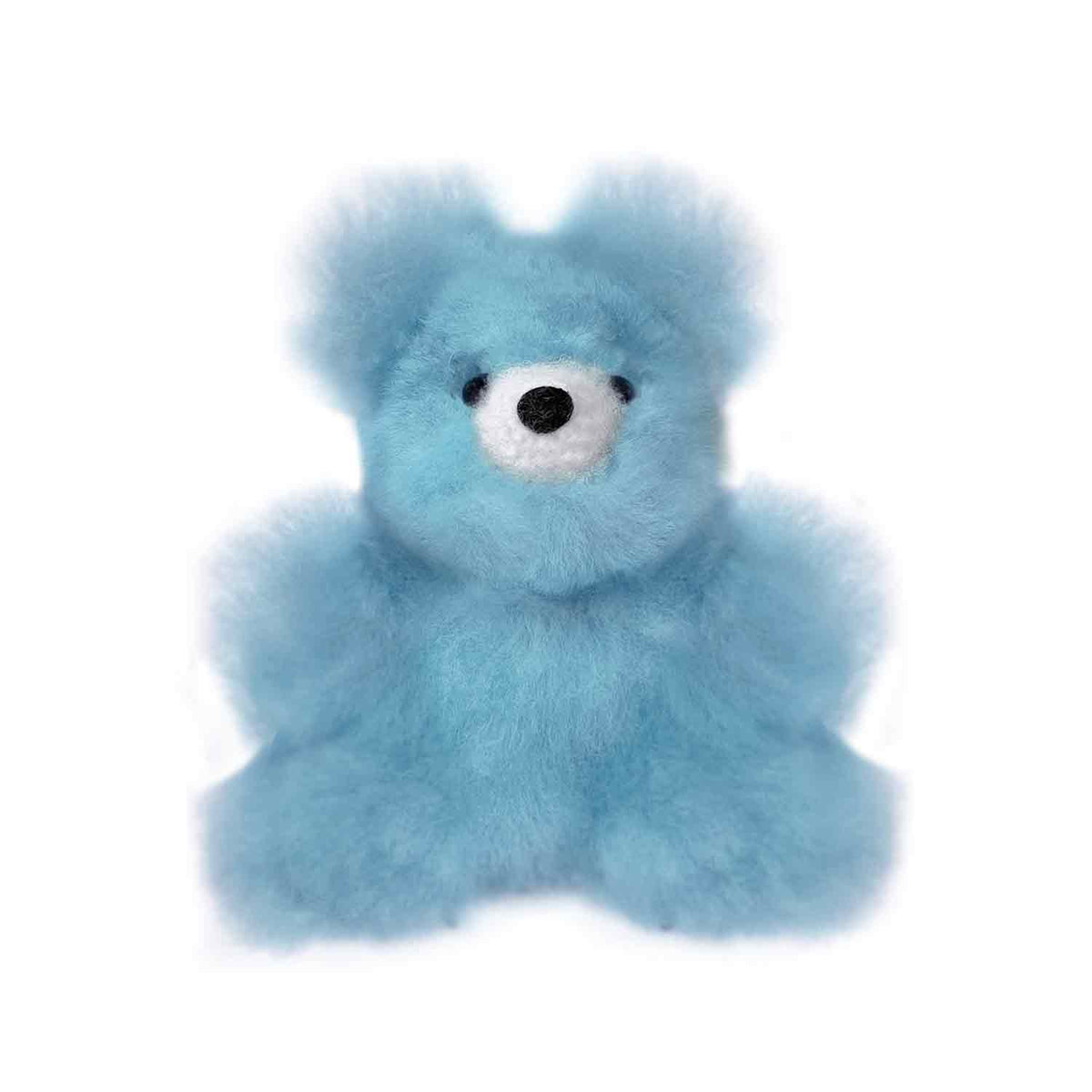 Fantasy Color Alpaca Plushie | Micro 7" Bear: Light Blue