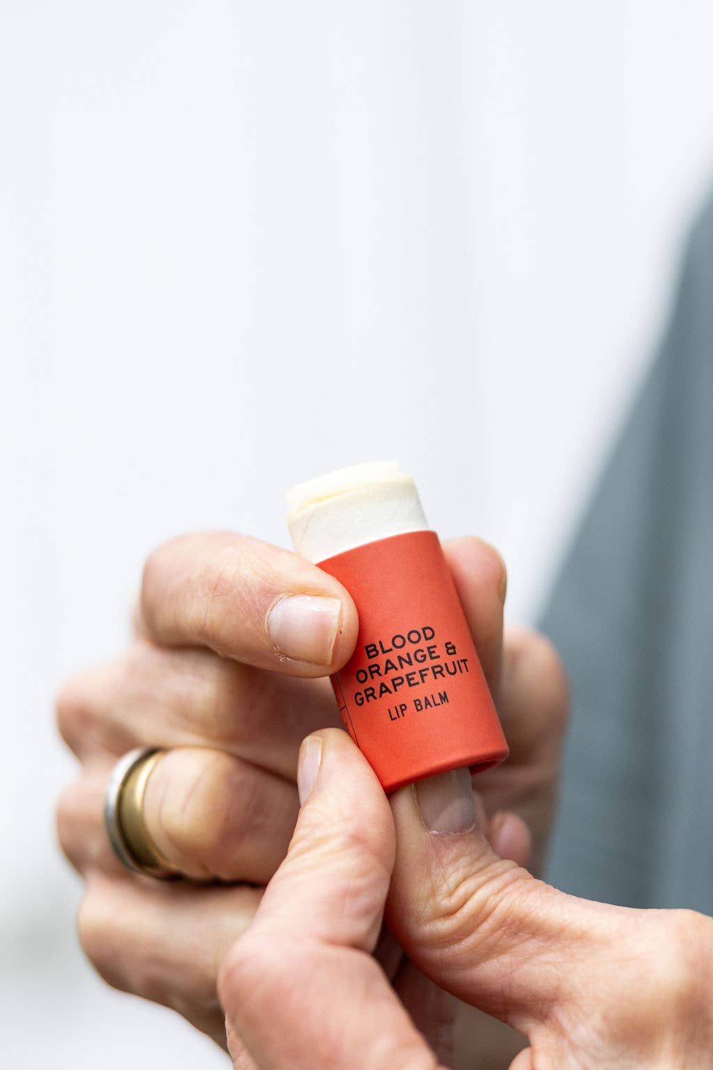 Good Flower Farm - Blood Orange & Grapefruit Lip Balm/0.3 oz Biodegradable Tube